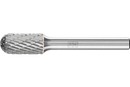 Pferd 4007220046548 Tungsten carbide burr cylindrical with radius end WRC dia. 12x25 mm shank dia. 6 mm Z4 universal medium fine