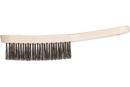 Pferd 4007220572498 Scratch brush for fillet welds HBK 3 rows stainless steel wire dia. 0.35 mm