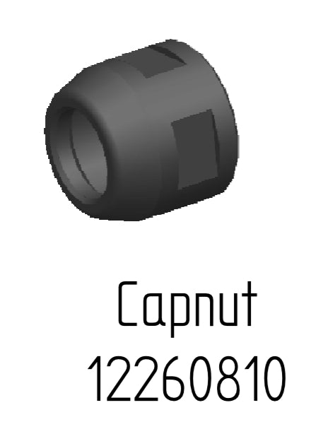 ATA 12260810 Cap nut (A608)